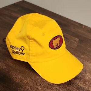Jack Nicklaus Masters Play Yellow Limiyes Edition Red Circle Golden Bear Hat